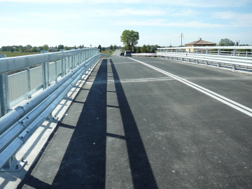 Ponte lungo la SP 3 Gambellara - Piano viabile del ponte