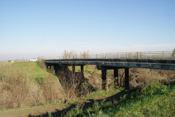 Ponte sul fiume Santerno a Passogatto