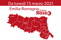 Cartina Emilia Romagna Zona Rossa